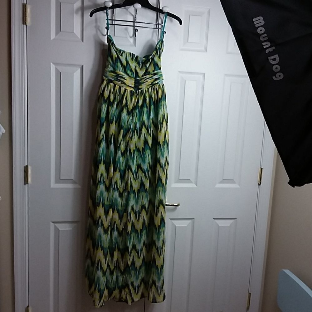 Francesca's Harper Strapless Maxi Dress NWT - Picture 4 of 7